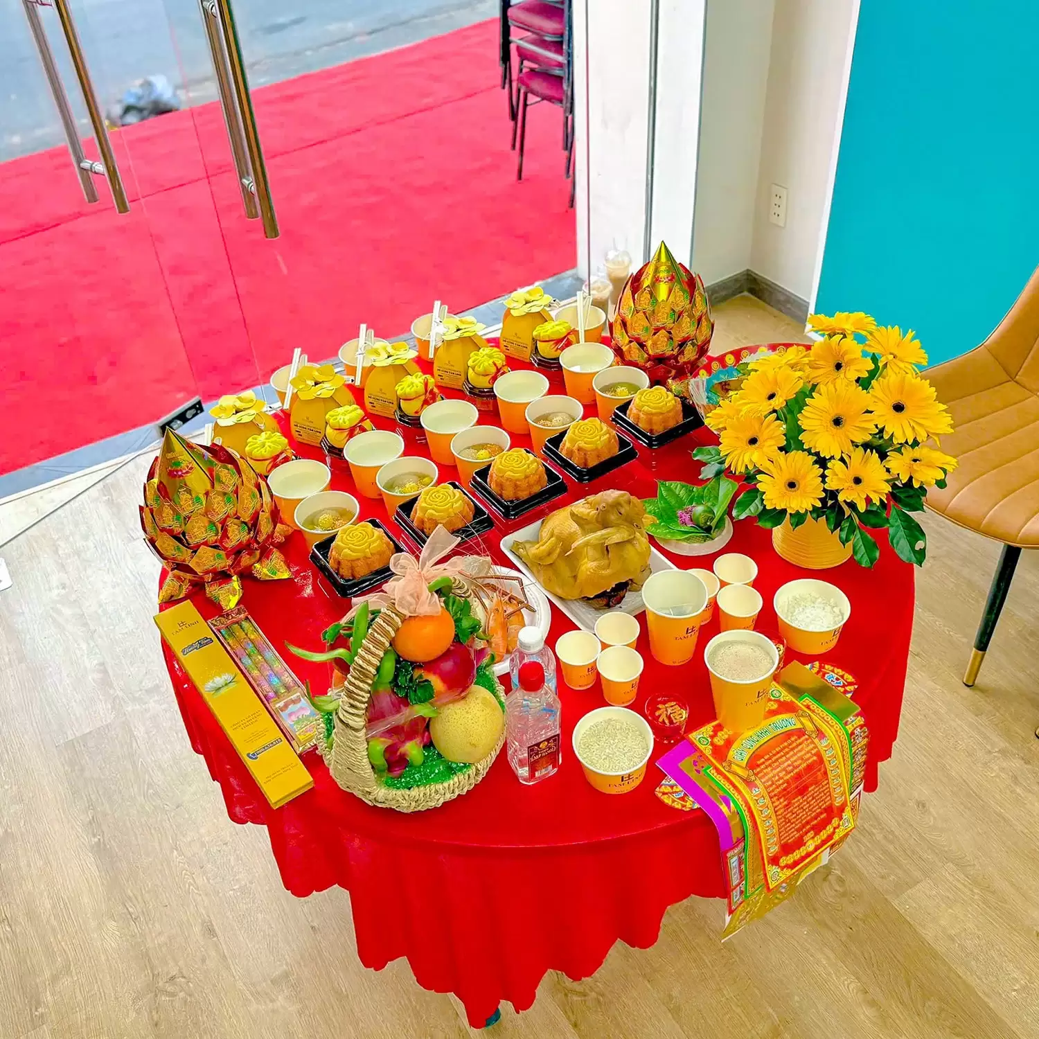 Mâm Cúng Khai Trương